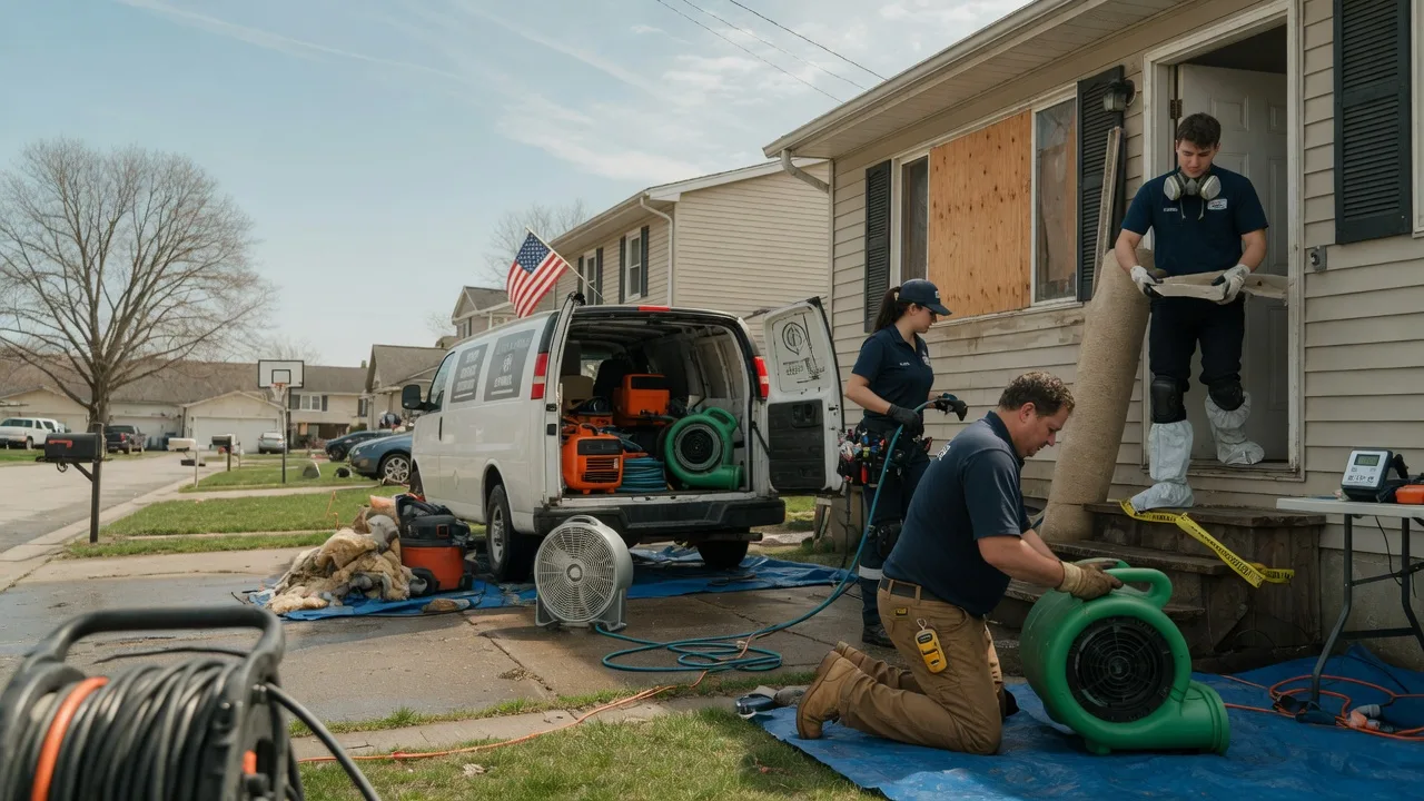 Water Damage Restoration in Berkley, MI near me